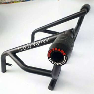 Tubular Crashbar Verza old doble slider rep agna Hitam