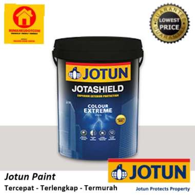 CAT TEMBOK JOTUN - CAT TEMBOK EKSTERIOR JOTUN - COLOR EXTREME 2.5L WARNA BEBAS - JOTUN BUTTERY CREAM