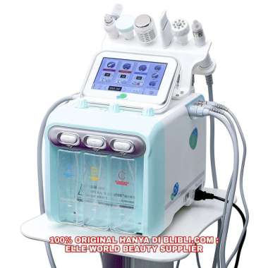 MESIN FACIAL AQUA DERMABRASION ALAT HYDRAPEEL 6 IN 1 MACHINE ALAT HYDRA FACIAL 6IN1 HYDROGEN 6IN1 AL