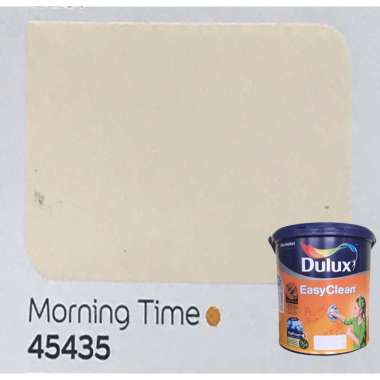 Cat Tembok Interior Anti Noda Dulux Easy Clean 2.5 liter Morning Time 45435