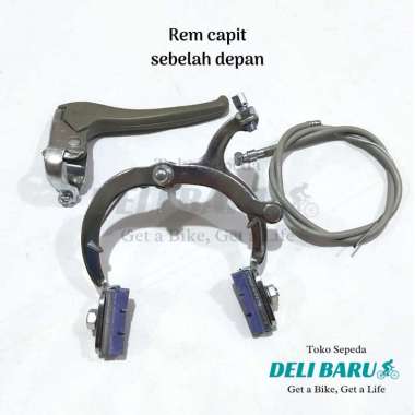 Rem model capit sebelah depan ATAU belakang sepeda anak, BMX, mini Set belakang