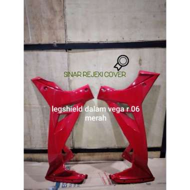 legshield dalam / tebeng dalam vega r 06 merah merk win