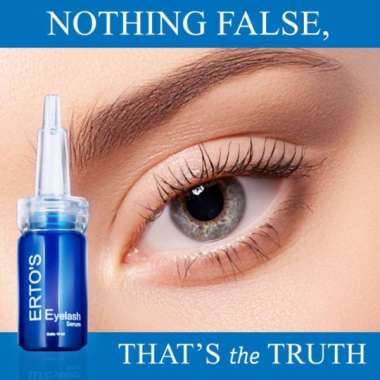 Eyelash Serum Ertos - Serum Bulu Mata Ertos / Serum Ampuh Memanjangkan Bulu Mata / Serum Pelentik Bu