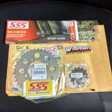 Gear Set SSS RX King 415 15 37 rantai gold 14 35