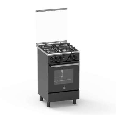 Electrolux EKG5303B kompor gas freestanding 50cm dan 62L oven gas EKG5303B