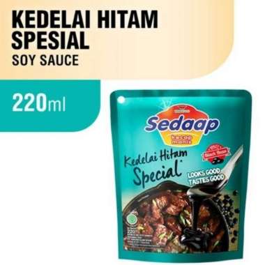 Promo Harga Sedaap Kecap Manis Kedelai Hitam Special 220 ml - Blibli