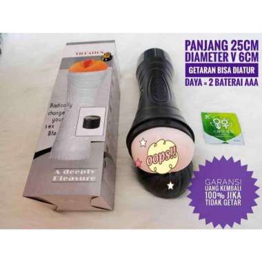Vibrator Center Cup Alat Bantu Sex Pria