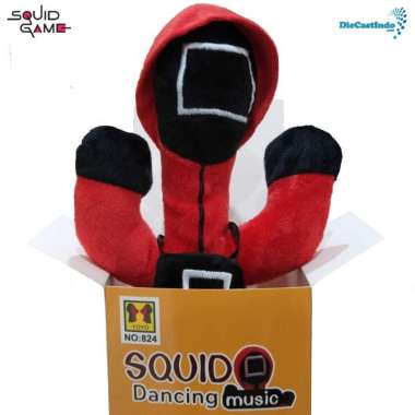 Mainan Anak - Boneka Joget Goyang Squid Game Dancing Doll SquidGame KOTAK