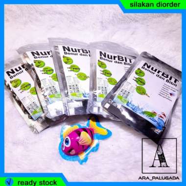 PROMO NurBIT Benur Bibit Pakan Burayak Cupang Guppy Udang Lobster