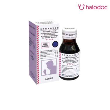 Sanadryl Expectorant Sirup 60 ml