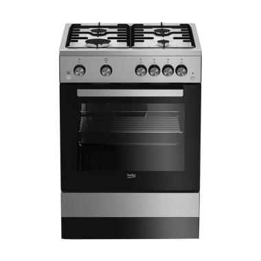 Jual Azalea Afs66g4vc Freestanding Kompor Gas 4 Tungku Silver
