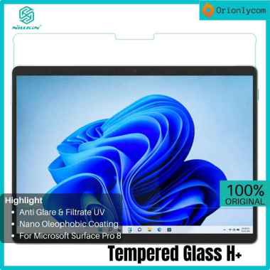 Tempered Glass Microsoft Surface Pro 8 NILLKIN Amazing H+ Anti Glare Screen Protector Clear