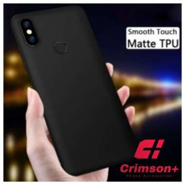 XIAOMI MI MAX 3 SOFTCASE BLACK MATTE DOFF SHOCKPROOF SILIKON PREMIUM