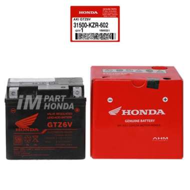 AHM 31500-KZR-602 Aki Accu Kering Beat Scoopy Vario 110 Fi 125 150 Tipe eSP ISS CB 150 R CBR 150 R S