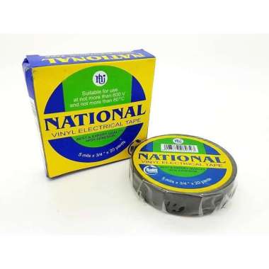 National Isolasi Hitam / Isolasi Listrik PVC / National Electric Tape