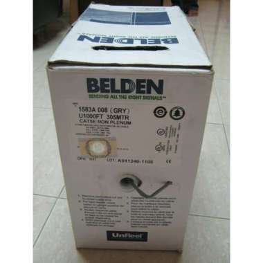 BELDEN Kabel Lan Cat 5E / Kabel UTP 1 Roll Belden 1583A