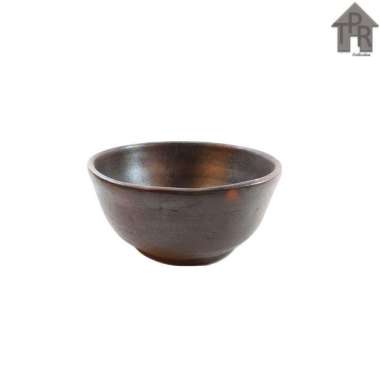 Gerabah - Mangkuk Tanah Liat Natural D16