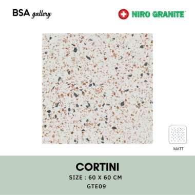 GRANIT NIRO GRANITE CORTINI TERAZZO 60X60 / LANTAI DINDING TERASO