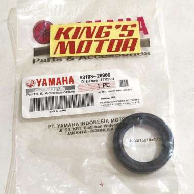 Seal Kruk As / Seal Ker As / Seal Kruk As Kanan Rx King (93103-28806) Hitam