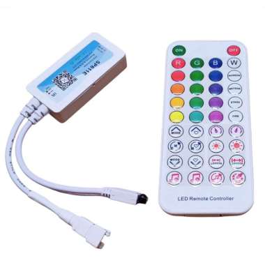 Controller led SP611e, remote bluetooth dan musik led WS2811, WS2812b white