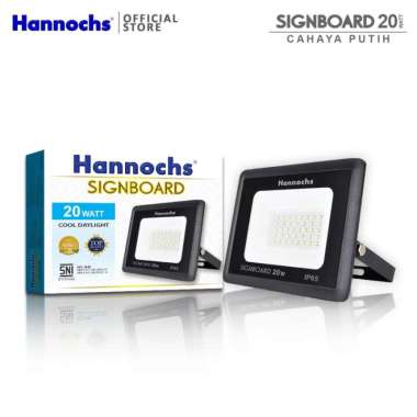 LAMPU TEMBAK / LAMPU SOROT LED HANNOCHS SIGNBOARD 20 WATT