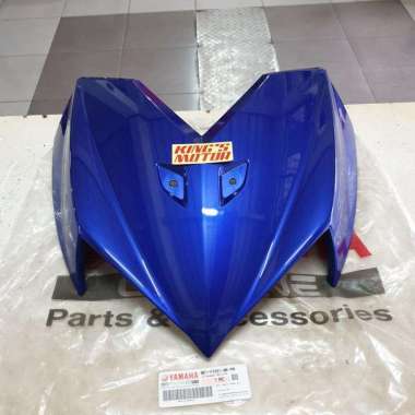 Tameng Depan Aerox 125,Panel Front Aerox 125 Putih (Be1-P0) Ori Ygp - Biru