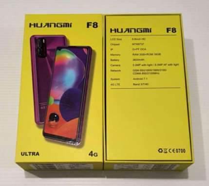 Huangmi F8 Ultra 4G LTE Layar 6,8 inch Ready Stock Ungu