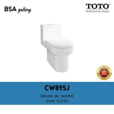 KLOSET TOTO MONOBLOK NEW OMNI CW895J / KLOSET TOTO OMNI+ 895 ORI