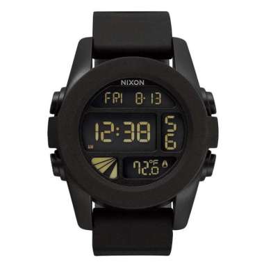 Nixon A197000/A197291 Unit Digital Watch Jam Tangan Pria - Black Original A197291 Unit Black-Sand