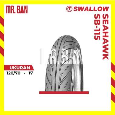Ban Motor Swallow Tubeless 120/70-17 SB-115 Seahawk TL