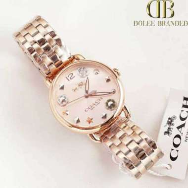 hot pink coach watch