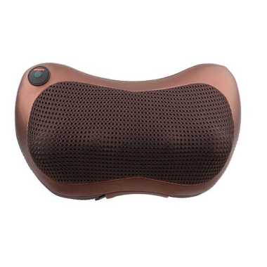 RUOKEY Bantal Pijat Shiatsu Heat Massage 8 Head 1 Button - CHM-8028 Coklat