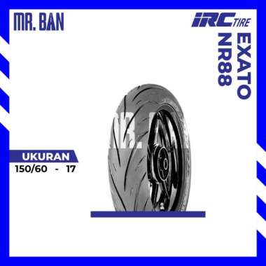 Ban Motor IRC Exato Tubeless Ring 17 Uk. 150/60-17 TL