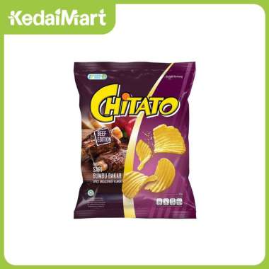 Promo Harga Chitato Snack Potato Chips Potato Spicy Griller Beef 68 gr - Blibli
