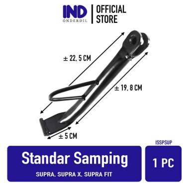 IND Onderdil Standar Samping Motor for Honda Supra X/ Supra Fit/ Supra Lama [24 cm] -