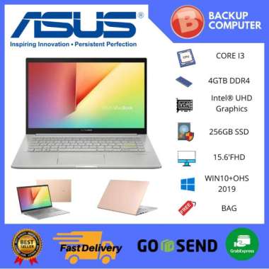 ASUS K513EA OLED326 I3 1115G4 4GB 256SSD W10+OHS 15.6FHD OLED GLD