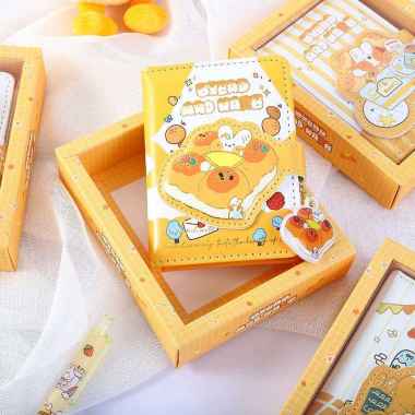 Buku Mini | Notebook Bread Aad Hare / Buku Catatan Gantungan Mini