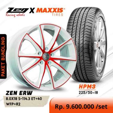 Paket Bundling For Innova Venturer Velg Zen ERW & Ban Maxxis HPM3