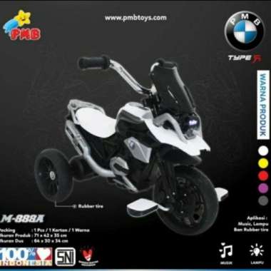 Sepeda Anak Roda Tiga Model Motor BMW M888A M 888A M 888 A M-888A PMB