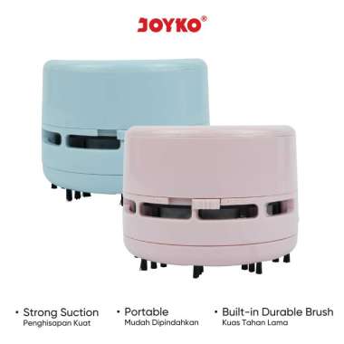 JOYKO Mini Desk Vacuum Penghisap Pembersih Debu pada Meja MDV-9701 Blue