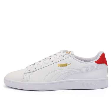 puma smash platform white