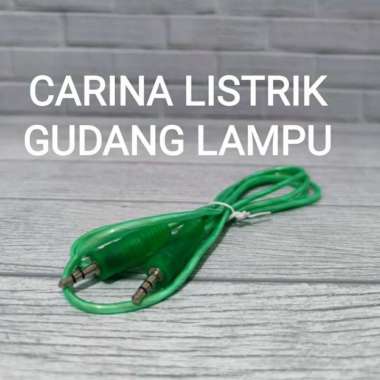 Kabel Aux Audio 1 in 1 Musik Salon ke HP Jek Speaker 1 ke 1 3.5mm