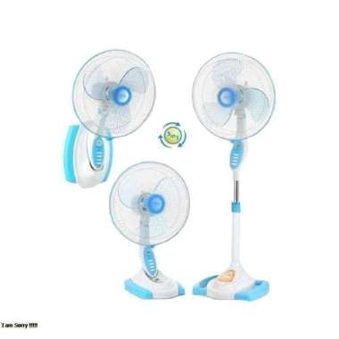 Maspion Kipas Angin Wall Fan Stand Fan 3In1 16" F-1624S F 1624 S F1624S