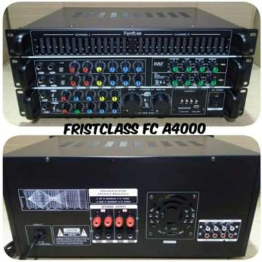 FIRSTCLASS FC A4000 PROFESIONAL AUDIO AMPLIFIER