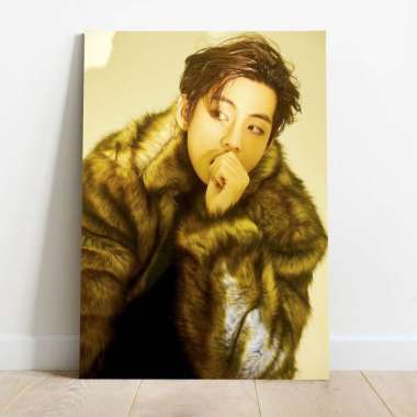 POSTER BTS KPOP Kim Taehyung K-Pop Murah Wallpaper HD Kayu Dekorasi Dinding Hiasan Rumah Kamar Kado