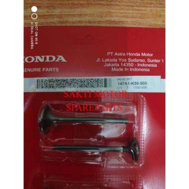 KLEP SET IN EX VARIO 150 LED PAYUNG KLEP VARIO 150 LED K59 SAKTI MOTOR