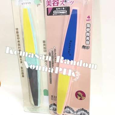 BUFFER EMPAT SISI NAIL BUFFER PENGKILAP KUKU