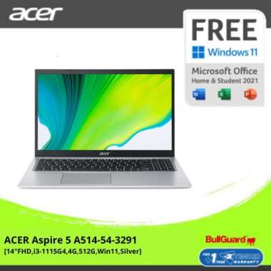 ACER A514-54-3291 [14"FHD/i3-1115G4/4G/512G/Win11] NX.A23SN.007