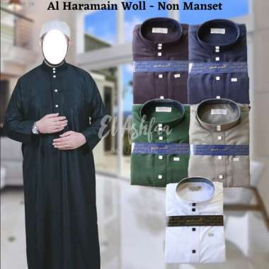 Jubah Saudi | Gamis Pria | Al Haramain Woll - Original VIET POLOS XL