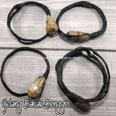 GELANG AKAR BAHAR HITAM BONGGOL ORIGINAL MANTAP